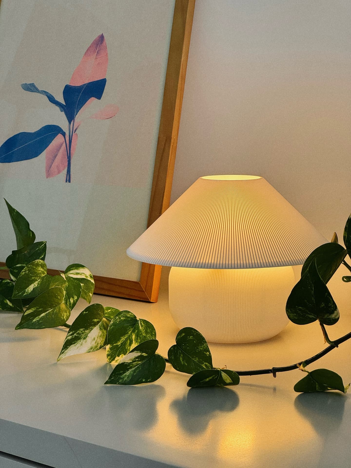 Luminária Garoa (redonda)